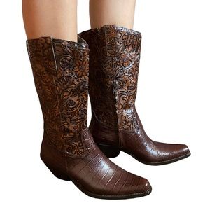 Vintage Coldwater Creek Cowboy Boots